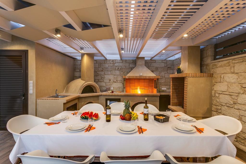Superior Villa Marina Mare Sauna Hammam Nea Kydonia  Exterior photo