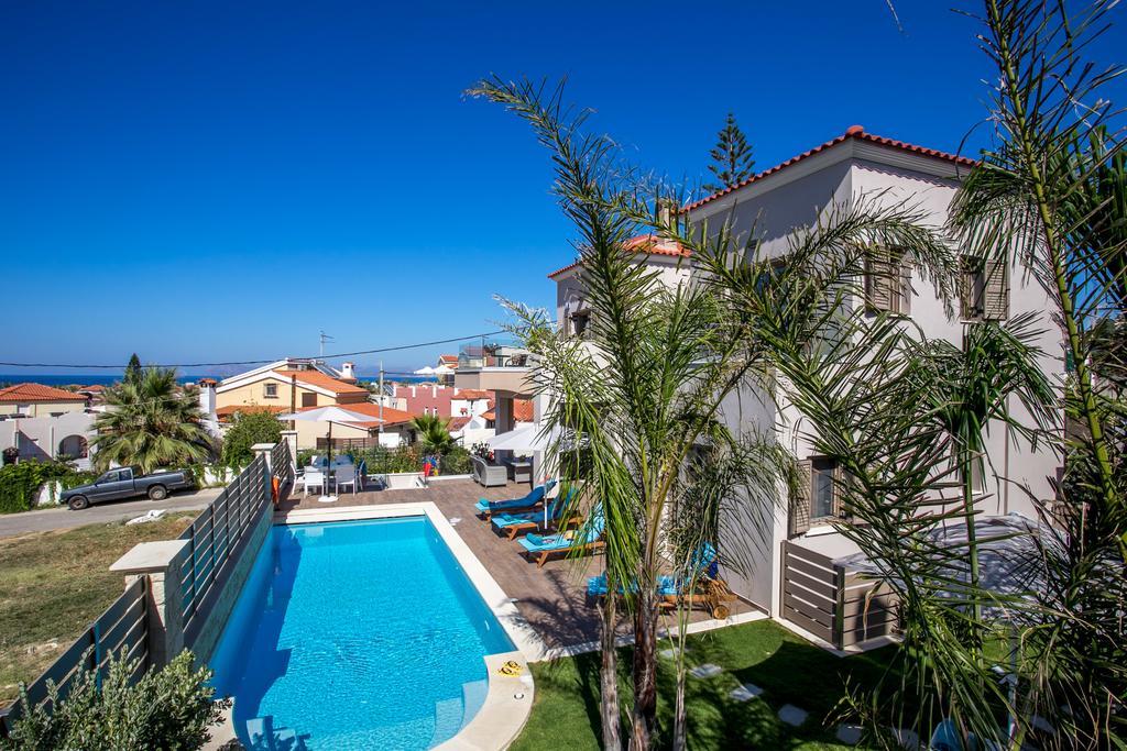 Superior Villa Marina Mare Sauna Hammam Nea Kydonia  Exterior photo