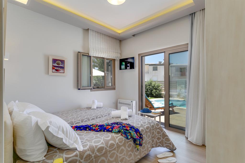 Superior Villa Marina Mare Sauna Hammam Nea Kydonia  Exterior photo